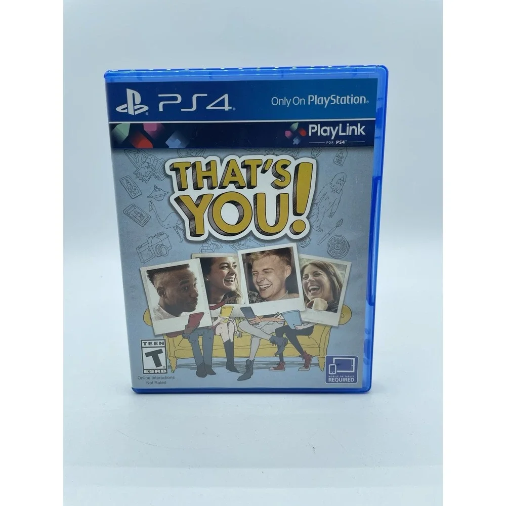 That's You (Sony PlayStation 4 PS4, 2017) - No Manual - Tested, Working